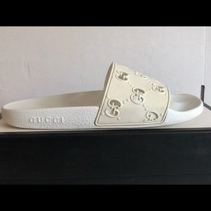 Gucci Rubber Pursuit G Slides